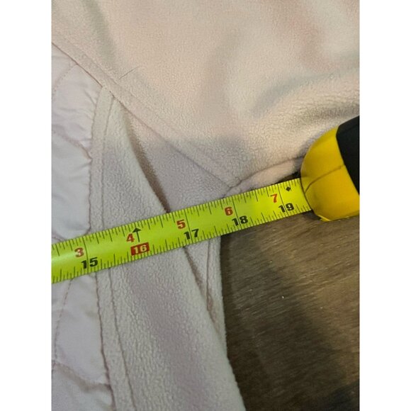 New Balance Womens Fleece Puffer Jacket (Medium) - Picture 4 of 5